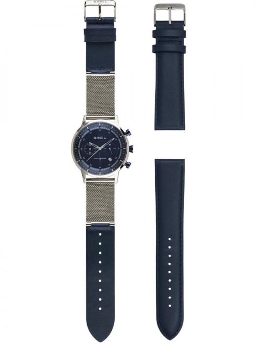 Ceas Barbati, Breil, Six.3.Nine TW1830, Set cu Bratara suplimentara - Marime universala