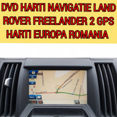 Land Rover DVD Harti Navigatie Land Rover Freelander 2 GPS HARTI Europa Romania