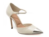 Pantofi eleganti ALDO albi, MYSHA 121, din piele naturala lacuita