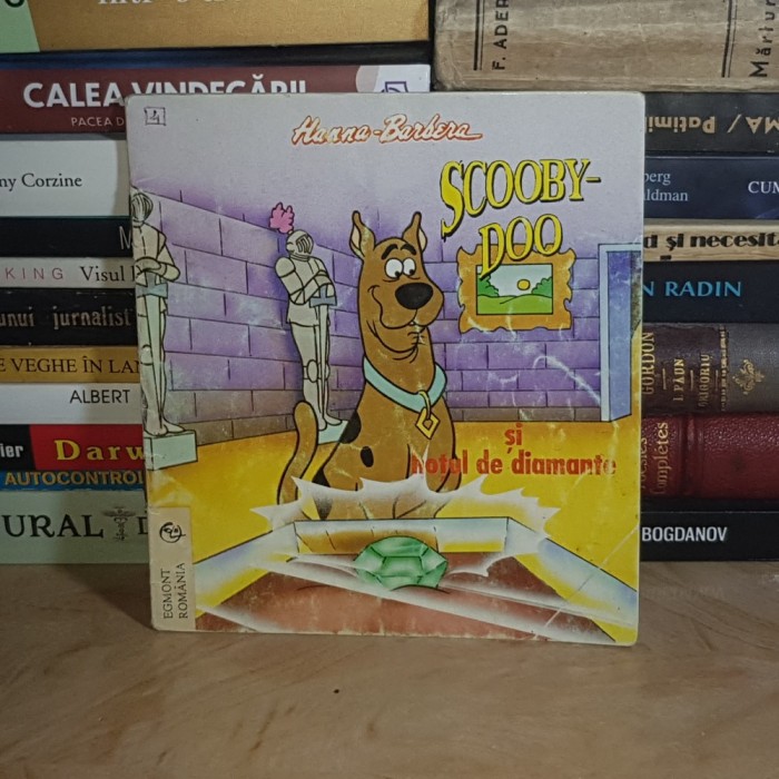 HANNA-BARBERA : SCOOBY-DOO SI HOTUL DE DIAMANTE , EGMONT ROMANIA , 1996