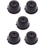 Set 5 Capsule cafea, reutilizabila, reincarcabila, compatibil Dolce Gusto, negru