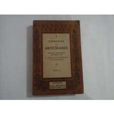 COMEDIAS DE ARISTOFANES tomo III - Madrid 1942