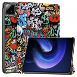 Husa pentru Xiaomi Pad 6S Pro 12.4, Techsuit, FoldPro Urban Vibe, Multicolor