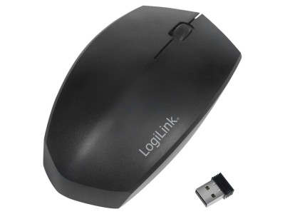 Mouse optic wireless negru USB Bluetooth 4.2 10m foto