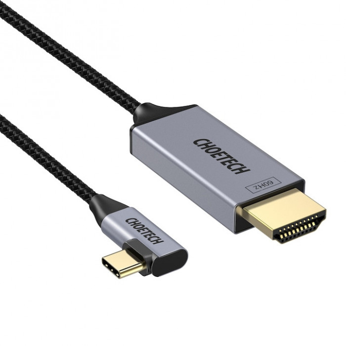 Cablu USB-C - HDMI Choetech XCH-1803, 1.8m, negru
