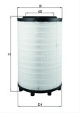 Filtru aer MAHLE LX3582