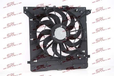 Ventilator radiator Ford Explorer 19-, motor: 3.3 V6, 4 pini, SRLine, L1MZ8C607C; L1MZ8C607F foto