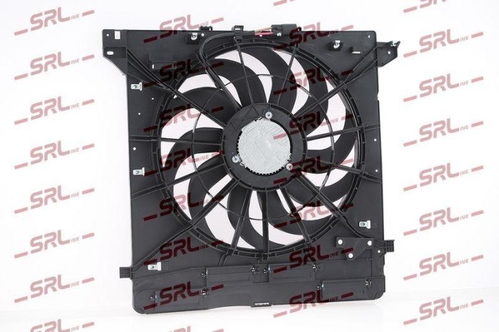 Ventilator radiator Ford Explorer 19-, motor: 3.3 V6, 4 pini, SRLine, L1MZ8C607C; L1MZ8C607F