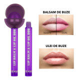 Balsam si Ulei de Buze Handaiyan Lollipop Lip Balm &amp; Lip Oil Duo #04
