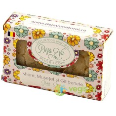 Sapun Natural Cu Miere, Musetel Si Galbenele 90gr