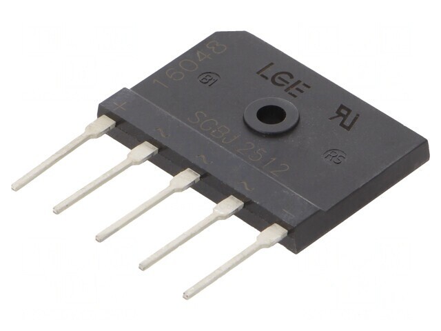 Punte Redresoare Trifazată 1,2kV 25A 300A THT