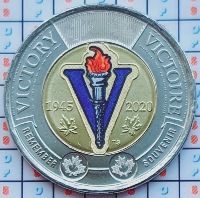 Canada 2 Dollars - Elizabeth II (Victory; coloured) 2020 UNC - A034
