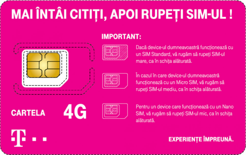 Cartela SIM Prepay Telekom MOBIL NELIMITAT cu INTERNET, MINUTE SI SMS  NATIONALE NELIMITATE | Okazii.ro
