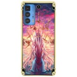 Husa compatibila cu Motorola Edge 20 Lite model Ace of swords, Silicon, TPU, Viceversa, Transparent, Carcasa