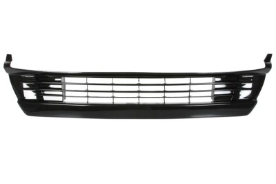 Grila bara Toyota Prius (Xw30), 2012-01.2016, Fata, partea centrala, Negru stralucitor, Aftermarket foto