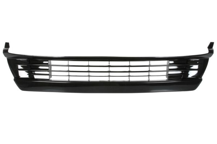 Grila bara Toyota Prius (Xw30), 2012-01.2016, Fata, partea centrala, Negru stralucitor, Aftermarket