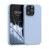 Husa pentru iPhone 13 Pro, Silicon, Albastru, 55880.58, Carcasa