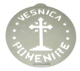 Forma Coliva Plastic Vesnica Pomenire 23cm - Decoratiuni Coliva, Ustensile Gatit, Forma Prajituri