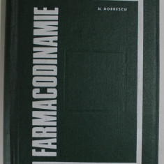 FARMACODINAMIE de DUMITRU DOBRESCU , 1970