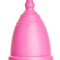 Cupa Menstruala Latex, Roz, Marimea M