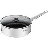Tigaie cu capac Tefal Cook Eat, 24 cm