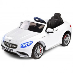 Vehicul Electric TOYZ Mercedes-Benz S63 AMG 12V WHITE foto