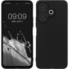 BestCase&reg; Husa pentru Xiaomi Redmi 13x din Silicon Ultra Slim, Negru mat