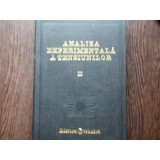 P. Theocaris - Analiza experimentală a tensiunilor ( 2 vol. )
