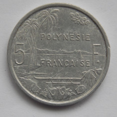 5 FRANCS 1965 POLINEZIA FRANCEZA