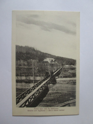 Carte postala(foto Adler Oscar/Brasov)Comandău-Podul spre casa de vanatoare foto