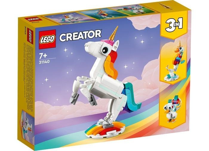 UNICORN MAGIC 3IN1, LEGO 31140