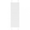 Gossi jaluza plisata alb 40x150 cm latime tesatura 39,4cm poliester