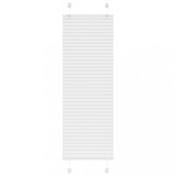 Gossi jaluza plisata alb 40x150 cm latime tesatura 39,4cm poliester