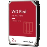 HDD NAS WD Red Plus 2TB CMR, 3.5, 64MB, 5400 RPM, SATA, TBW: 180 &quot;WD20EFPX&quot; timbru verde 4 lei