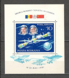 Romania.1981 Posta aeriana:Zborul comun romano-sovietic-Bl. ZR.669, Nestampilat