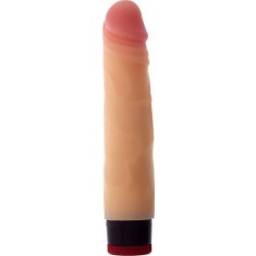 Vibrator Super Realistic, Multispeed, TPR, Natural, 20 cm
