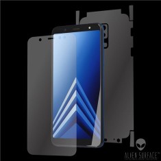 Folie Alien Surface HD, Samsung GALAXY A6 Plus (2018), protectie fata,spate,laterale + Alien Fiber Cadou