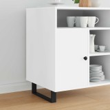 vidaXL Picioare de mobilă 12 pcs Negru 34,1 x 4 x 10 mm Fier 864809