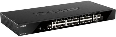 Switch D-Link DGS-1520-28, 28 porturi Gigabit,24 x 10/100/1000Base-T, 2 x foto