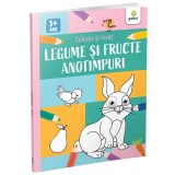 Legume, fructe si anotimpuri. Colorez si invat, Gama