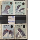 PC422 - FALKLAND ISLANDS 1986 Fauna/ Pinguini, serie MNH, 4v
