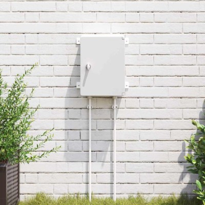 vidaXL Cabinet de Control Gri 25 x 13 x 33 cm Plastic foto