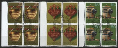 Liechtenstein 1980 - manufactura, serie stampilata de 4 foto