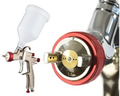 Pistol de pulverizare cu duza 1.8 mm aeropro lvlp r500 foto