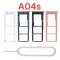 Suport SIM Samsung Galaxy A04s A047F Negru Service Pack