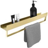 Raft pentru baie SF01 60cm gold brush