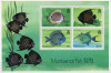 265-MONTSERAT 1978-PESTI-Bloc cu 4 timbre nestampilate MNH, Nestampilat