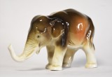 Elefant din portelan Royal Dux Cehoslovacia - Art Deco