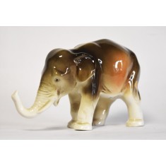Elefant din portelan Royal Dux Cehoslovacia - Art Deco