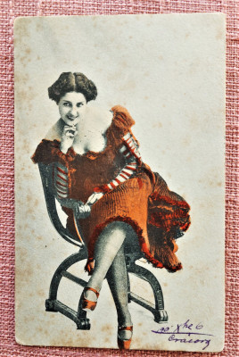 Carte postala veche, datata Craiova, 1901 - Circulata foto
